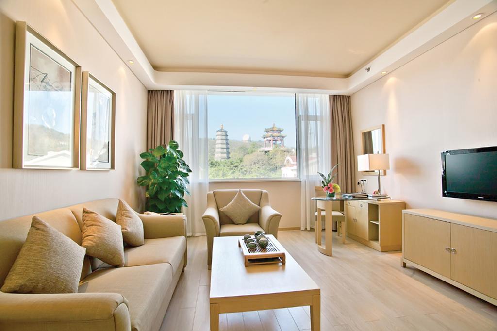 Zhanshan Garden Hotel Csingtao Kültér fotó